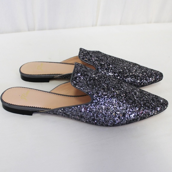 j crew pointed toe slides